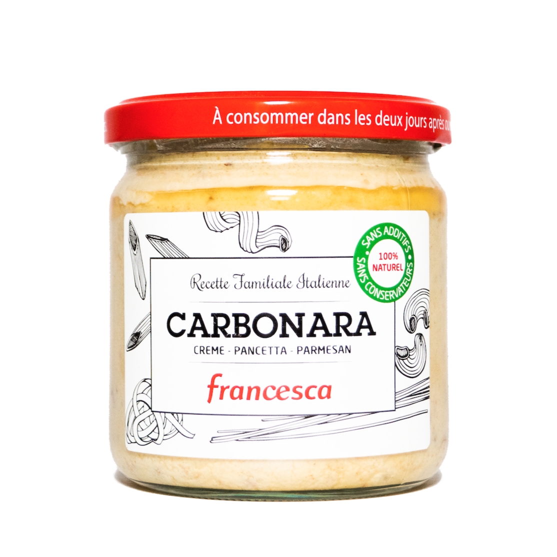 sauce italienne SALSA ALLA CARBONARA